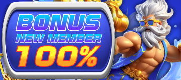 BONUS NEW MEMBER – 100%